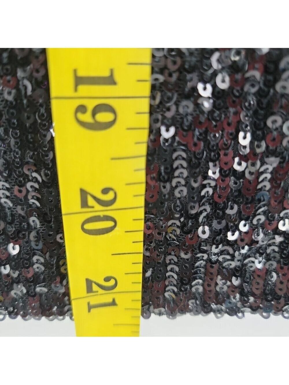 ⭐ Ophelia Roe Black Sequin Short Sleeve Top – Size S - Picture 12 of 12
